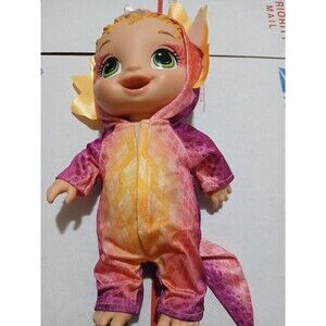 Baby Alive Doll Dino Cuties Triceratops With Face Paint